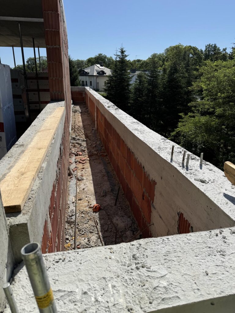 Postępy na budowie - zdjęcie z budowy realizacji - Apartamenty Cytadela
