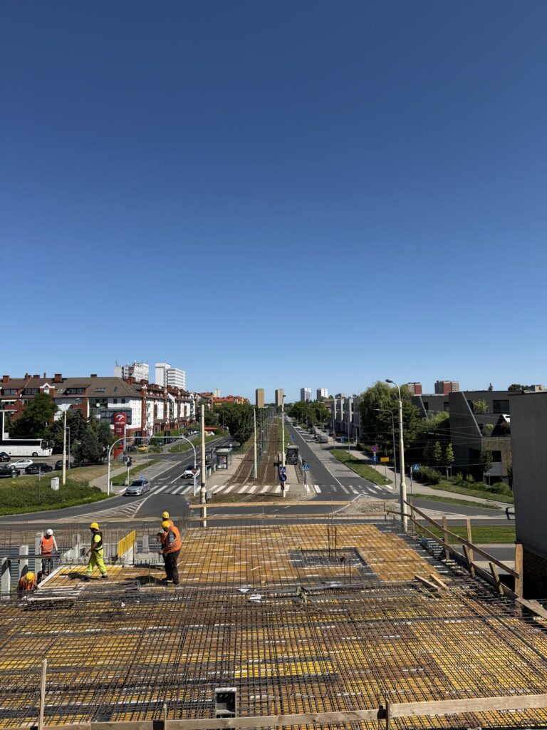 Postępy na budowie - zdjęcie z budowy realizacji - Apartamenty Cytadela