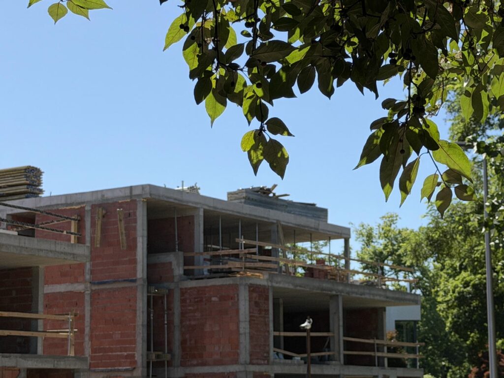 Postępy na budowie - zdjęcie z budowy realizacji - Apartamenty Cytadela
